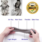 CALPALMY Moldable Foam Clay - 300g High Density Air Dry Clay Perfect - Image 4