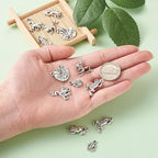 Craftdady Tibetan Style Antique Silver Alloy Pendants Cute Metal Dangle Charms - Image 4
