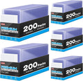 1000 Card Sleeves Hard Plastic, Sooez Premium 35PT 3"X4" Baseball Card by Sooez