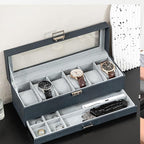 ProCase Watch Box, 6 Slot Watches Display Case - Image 2