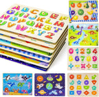 GRINNNIE Toddler Puzzle for 2 3 4 Years Old, Preschool Learning Puzzles Toy by Unknown