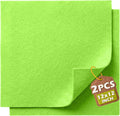 Spring Green Soft Felt Sheets for Crafts, 1.6mm Thick, Handmade Crafts by Grainear
