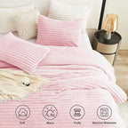 CozyLux Fluffy King Size Comforter Set - Image 2