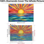 Lxmsja Sunrise Diamond Art Kits - Image 6