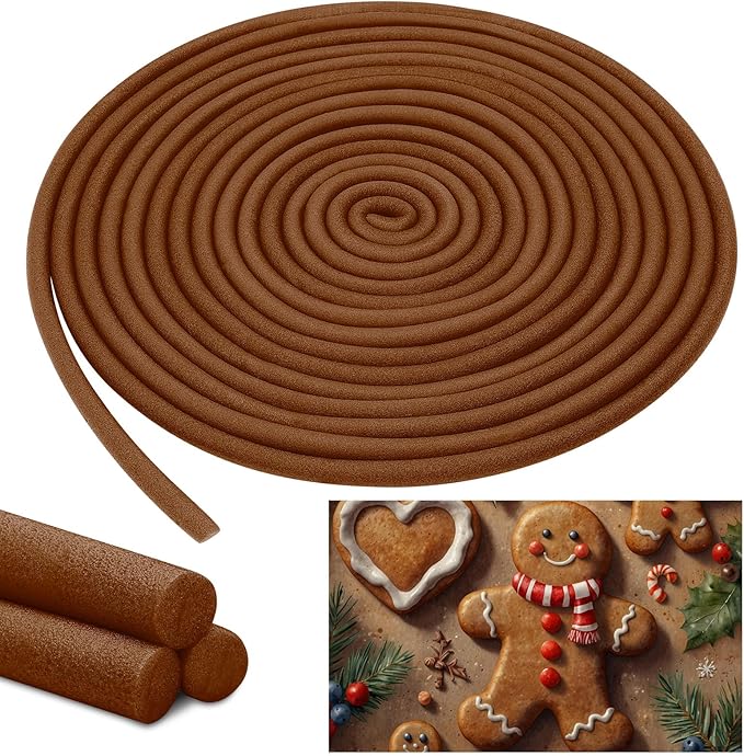 Frienda 5/8 Inch x 40 Ft Brown Foam Noodles by Frienda