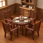 Garneck 4Sets Miniature Dollhouse Furniture Set: Dollhouse Kitchen Table and - Image 6