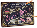 Personalized Sewing Room Sign Art Room Décor - Image 2
