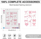 4 Pack Pink Coquette Diamond Art Kits - Image 6