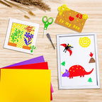 MEARCOOH Self Adhesive Foam Sheets, 10 Colors 9x12 Inch 2mm Sticky Eva Foam - Image 5