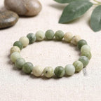48pcs Natural Matte Grape Gemstone Beads，8mm Frosted Round Loose Stone Beads - Image 4