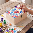 WSICSE 2 Pack Unfinished Wood Boxes - Image 4