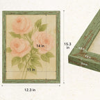 puthiac 11x14 Rustic Farmhouse Picture Frame, Weathered Green, 1 Pack | - Image 5