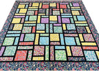 HANPATQUI 50PCS 10 x 10 inch Floral 100% Cotton Fat Quarters Fabric - Image 9