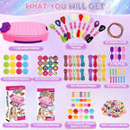 OCHIDO 2 in 1 Friendship Bracelet Kit, Bracelet Making Kit - Image 3