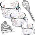 Le'raze Set of 3 Glass Measuring Cups by LERAZE