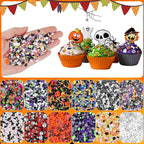 DIYASY 180g Fake Halloween Sprinkles, 6.35oz Non-Edible Polymer Clay Slices | - Image 3