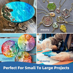 1 Gallon Crystal Clear Epoxy Resin Kit, High Gloss Bubble Free Resin - Image 6
