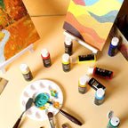 Artkey Acrylic Paint Set, 16 Colors 2 oz/59 ml Acrylic Paint Kit - Image 7