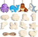 80PCS Unfinished Ornament Wood Crafts, Painting Blank Wooden Cutouts | DIY 10 by GFPGYQ