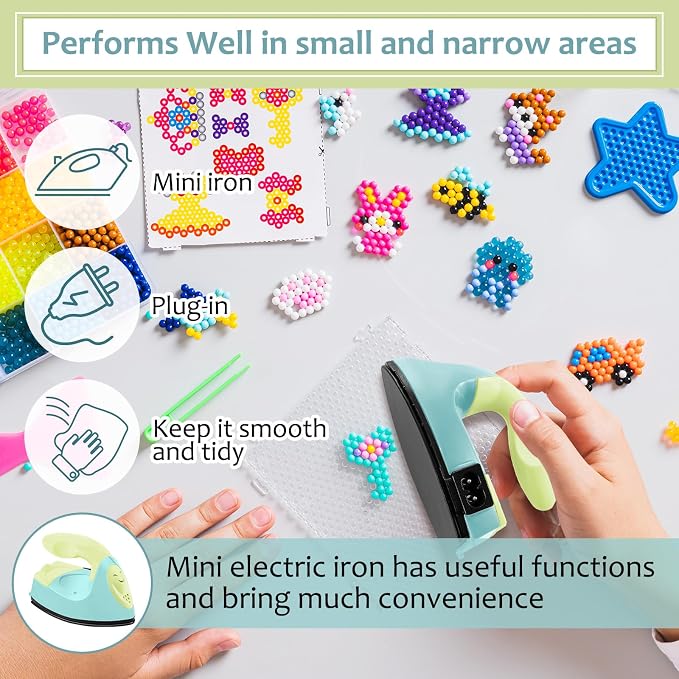 Honoson Mini Craft Iron Mini Heat Press Small Iron 3.93 x 2.36 x 2.76 In - Image 6