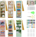 KYOQFVN Bookshelf Cross Stitch Bookmarks by KYOQFVN
