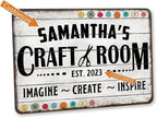 Personalized Craft Room Sign Custom Sign Art Room Décor - Image 2