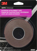 3M Exterior Attachment Tape, Emblems and Trim, 1/4 in width x 5 yards in length by 3MIndustrial