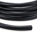 Wire Loom Tubing 1/4"-6.6ft 3/8”-6.6ft 1/2”-6.6ft, YCLYC Split Loom Cord by YCLYC
