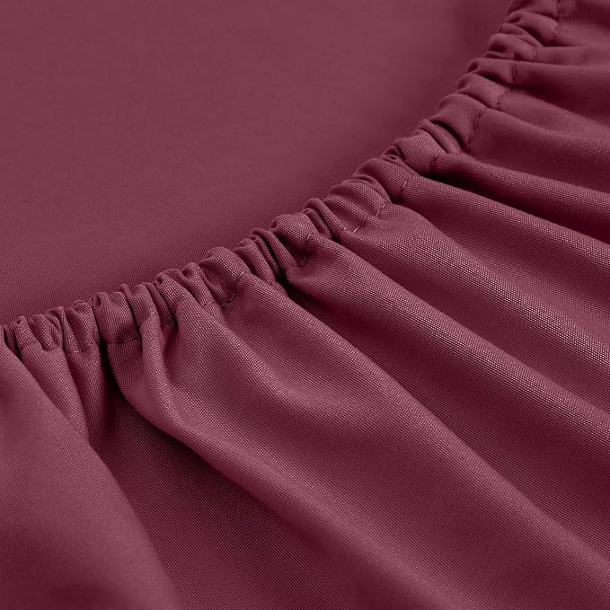 FreshCulture King Fitted Sheets, Bulk Pack of 6, Deep Pocket, Soft Microfiber - Image 2