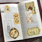 PRSTINCOL 116Pcs Vintage Stickers - Image 7
