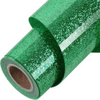 ​TORC Green Glitter HTV Green Heat Transfer Vinyl HTV Rolls by TORC