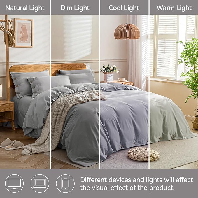 JELLYMONI Cotton Duvet Cover Full Size - Image 9