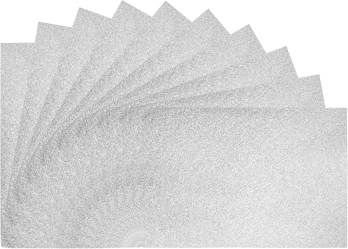 pson 10Pcs 7.8 x 11.8 Inch Shiny Self-Adhesive EVA Foam Sheets by Unknown