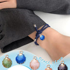 60pcs Alloy Ocean Starfish Seashell Conch Charms Colorful Enamel Ocean Life Sea - Image 6