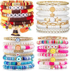 2880pcs Polymer Clay Beads Bracelet Making kit, Cute Fun Beads Sport Ball Fruit - Image 8