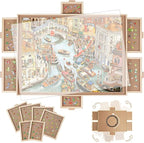 BuilderButler 2000 Pieces Rotating Puzzle Board by Unknown