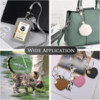 Bonison 50 PCS Keychain Making Kit - Image 6