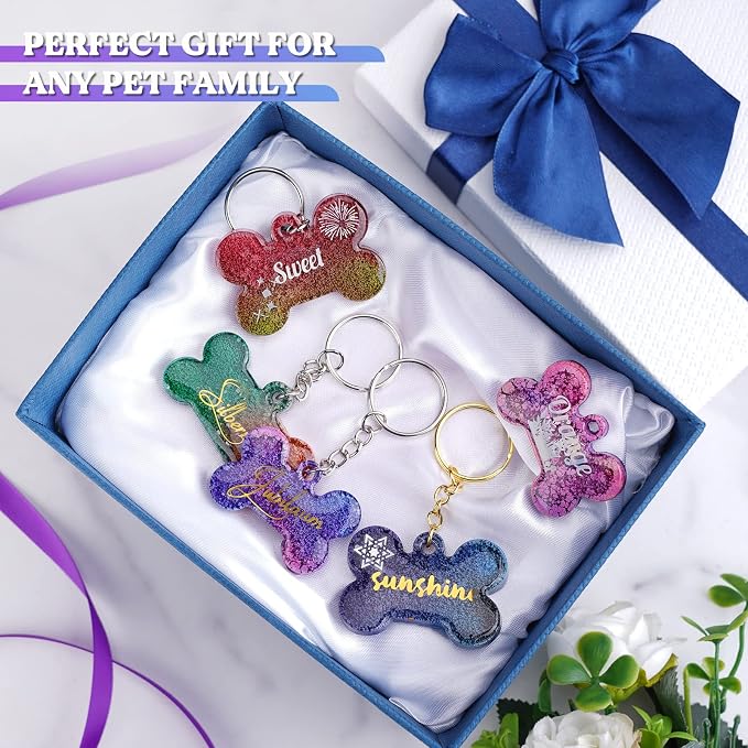 LET'S RESIN Pet Tag Resin Molds Silicone, Cat Dog Tag Molds - Image 7