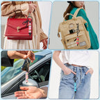 ROADPLUM 12 Pcs Beadable Keychain Bar, Alloy Blank Accessories Bulk - Image 6