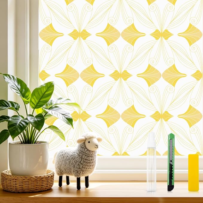 SOMWISE Frosted Glass Window Privacy Film by somwise