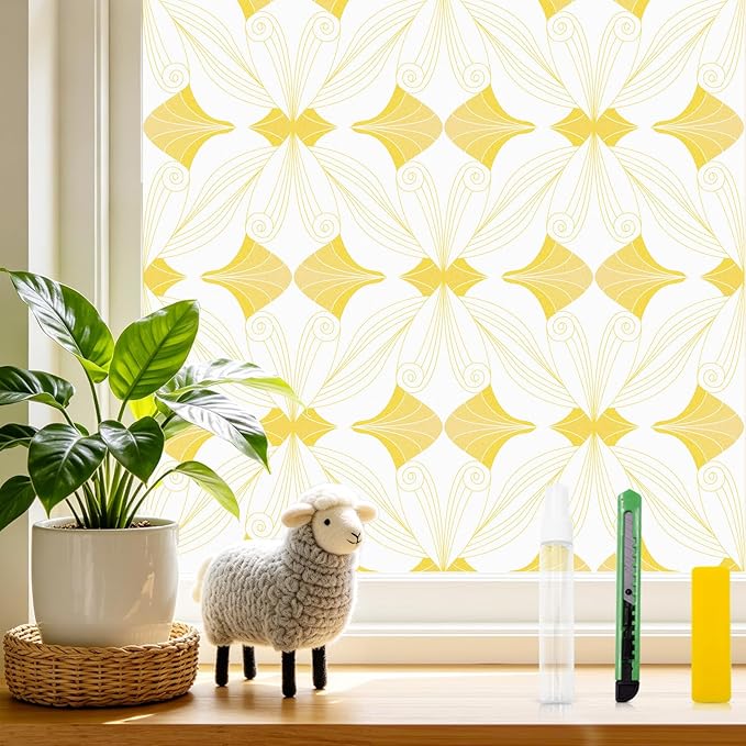 SOMWISE Frosted Glass Window Privacy Film by somwise