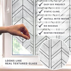 Chevron Window Privacy Film by Artscape - Image 2