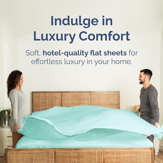 Twin XL Size Flat Sheet - Image 2