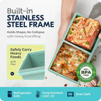 2 cup Silicone Freezer Trays - Image 5