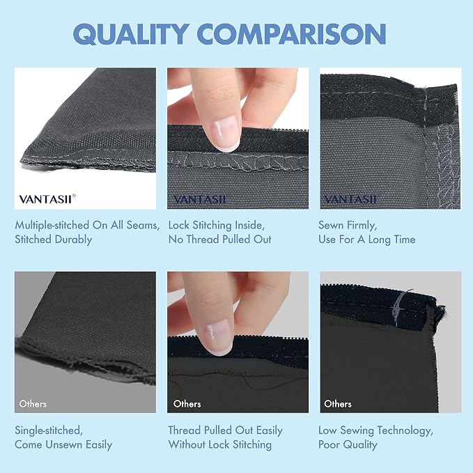 15 Pack Blank Cotton Canvas DIY Craft Zipper Bags Pouches Pencil Case - Image 2