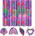 Tintnut Purple Splash Heat Transfer Vinyl, stretch washable, works by Tintnut