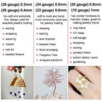 328 Feet Tarnish Resistant Copper Wires 26 Gauge Jewelry Craft Wires Beading - Image 7