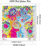 Cow Flowers Stamped Cross Stitch Kits - Image 2