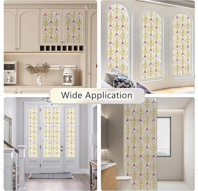 KESPEN WINDOW FILMS Window Privacy Film Stained Glass Frosted Glass Films - Image 5