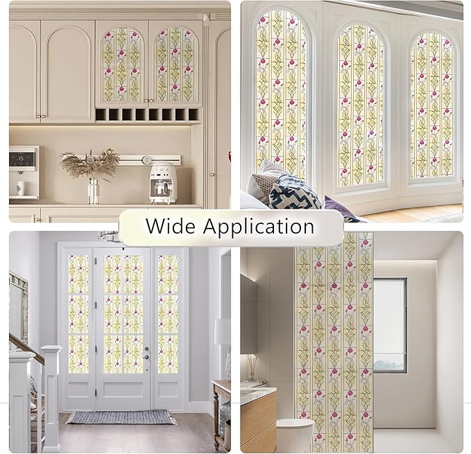 KESPEN WINDOW FILMS Window Privacy Film Stained Glass Frosted Glass Films - Image 5